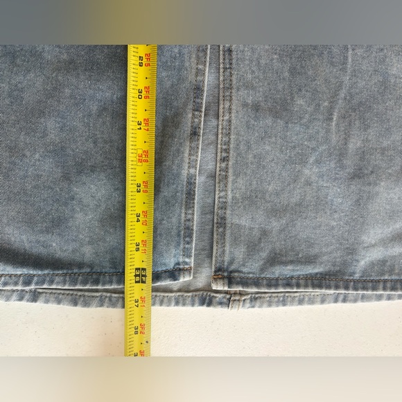 NEW Petal + Pup Women’s Dana Light Blue Denim Front Slit Maxi Jean Skirt 0362 - Picture 6 of 9